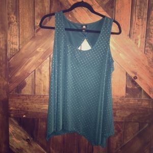 Dress tank blouse